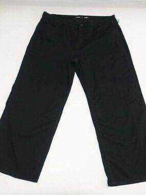 Old Navy Women's High Rise Wow Wide Leg Jeans Size 22W NWT Black 31" Inseam 22